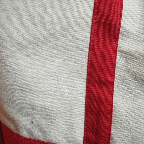 Nantucket Canvas Embroidered L Nautical Handbag Bag Tote - Picture 7 of 7